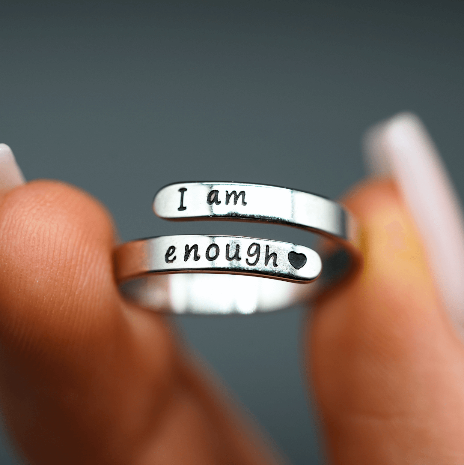 I Am Enough Ring